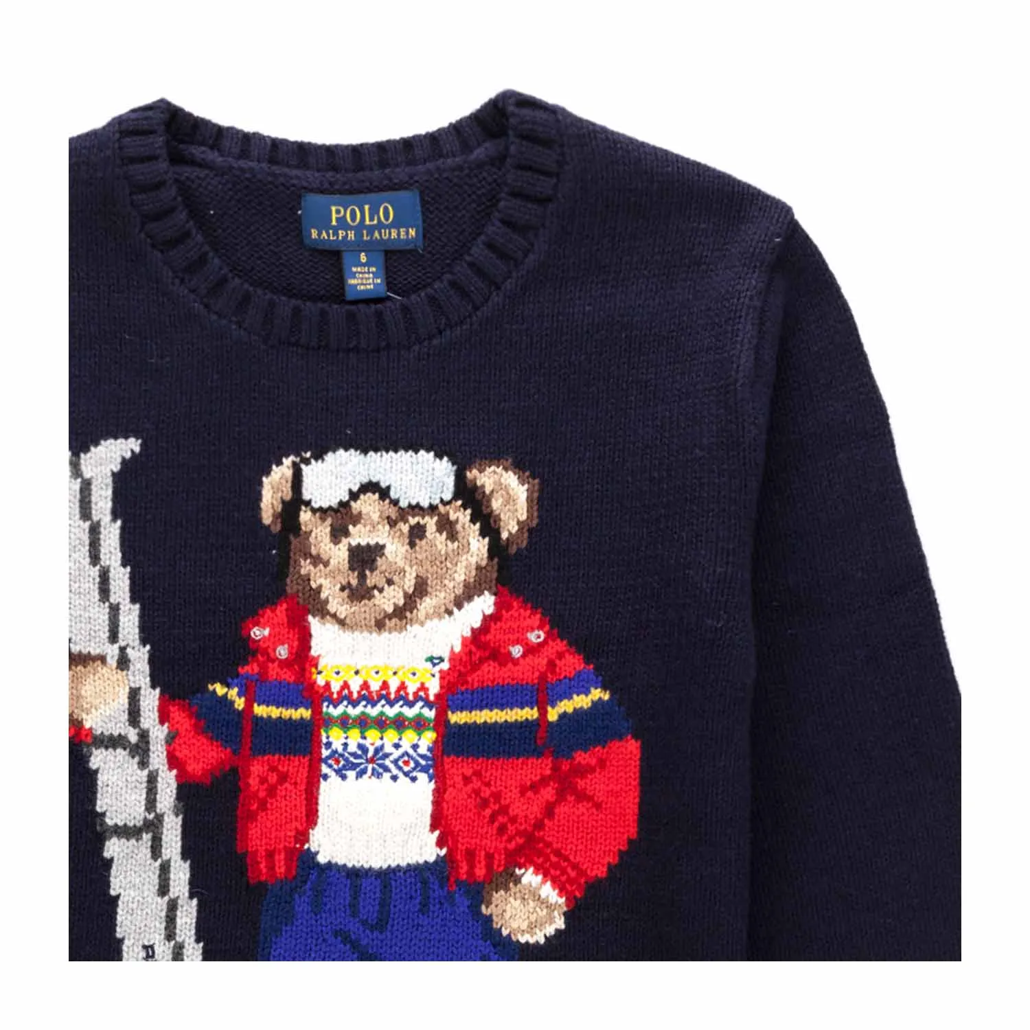 Ralph Lauren Boys Polo Bear Pullover