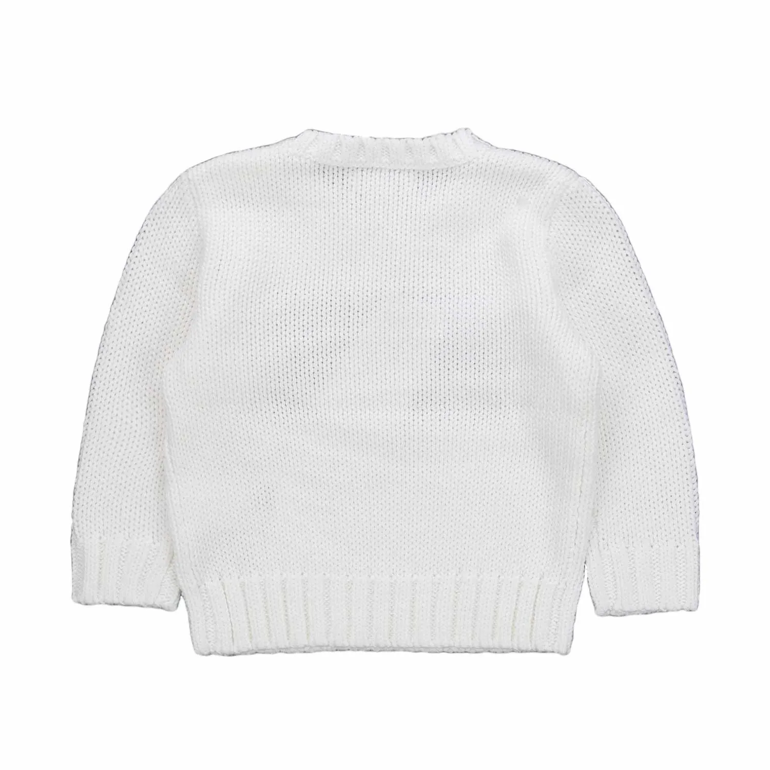 Ralph Lauren White Pullover For Baby Boy