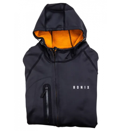 Ronix Wet 'n' Dry Neo Shell Jacket - Black/Orange