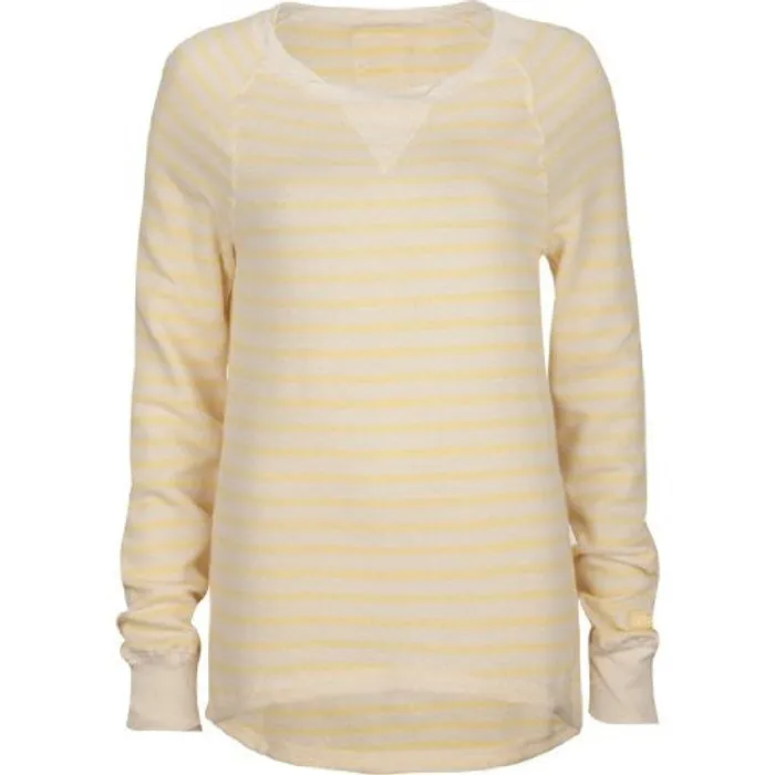 Roxy Beach Daize Pullover - Yellow - Womens Sweatshirt