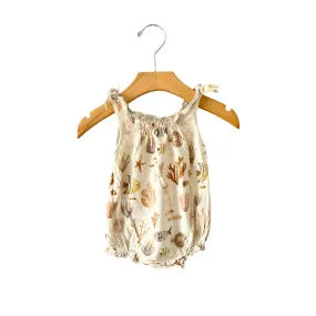 Rylee + Cru / Sea creature cami romper / 3-6M