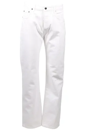 SABLYN WHITE HIGH RISE WIDE LEG JEANS W27 UK 8-10