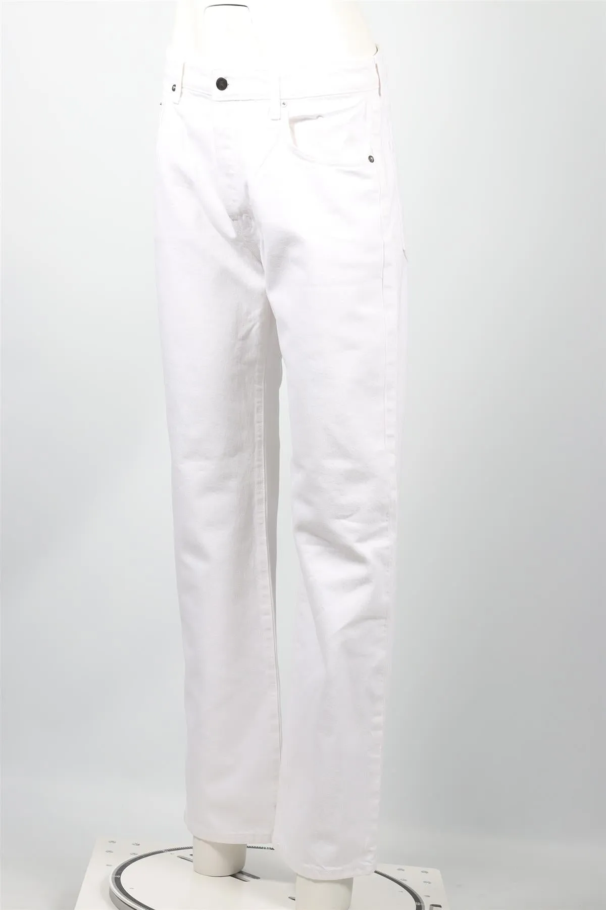 SABLYN WHITE HIGH RISE WIDE LEG JEANS W27 UK 8-10