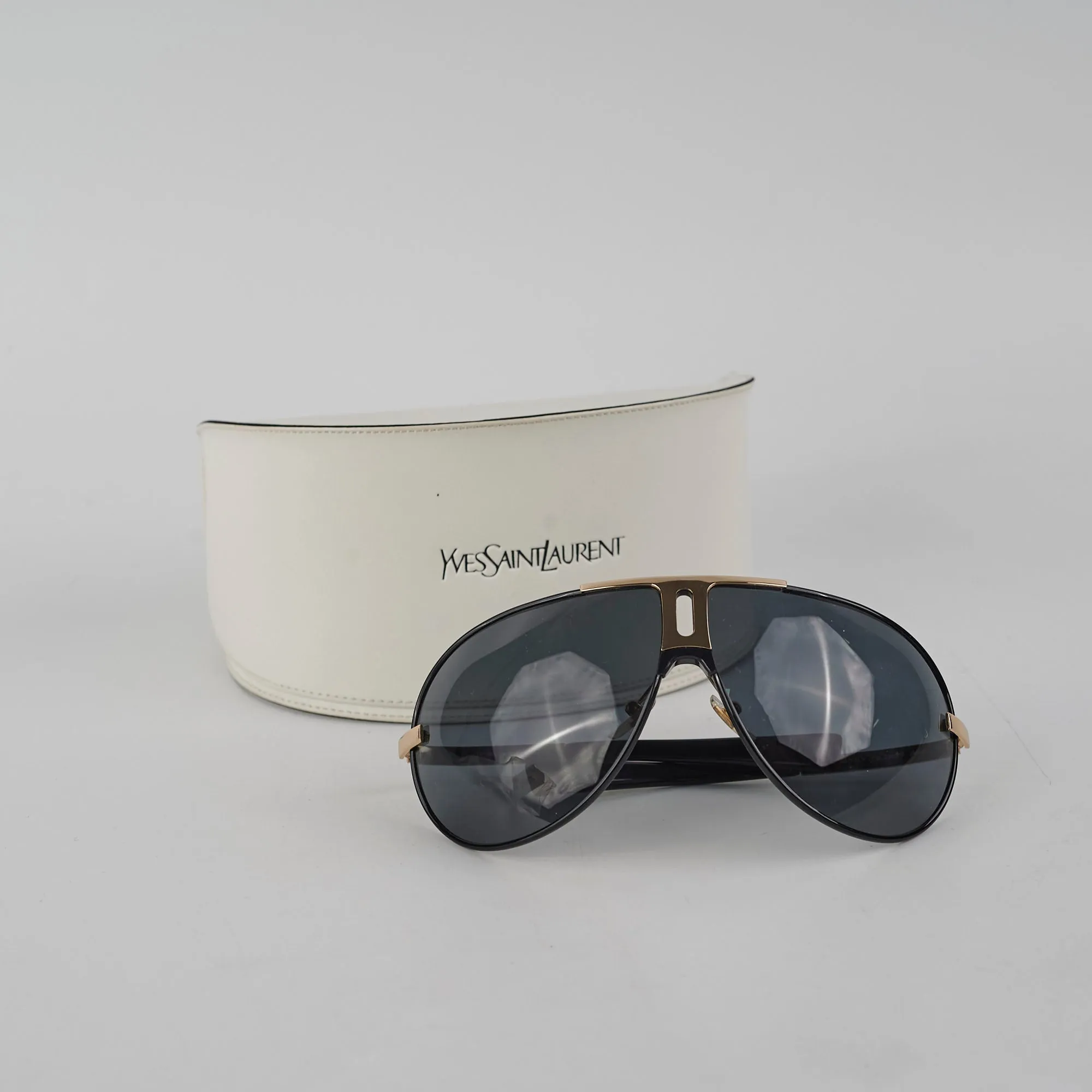 Saint Laurent Sunglasses Black/Gold