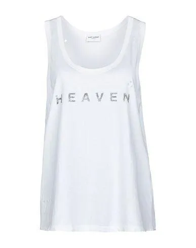 Saint Laurent Women Vest White S INT