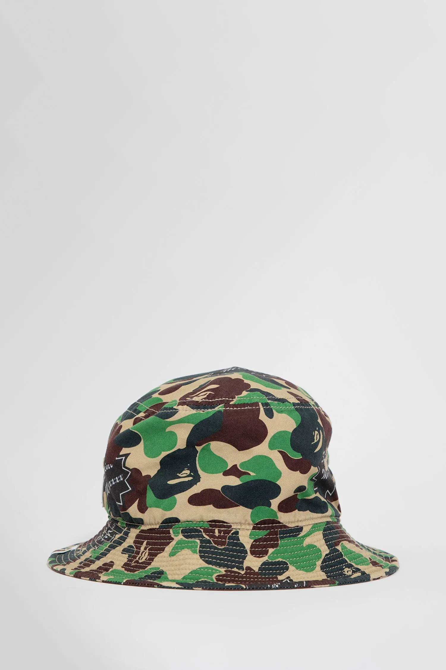 saint michael camo bucket hat