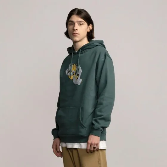 Santa Cruz Dissect Hand Front Mens Hoodie - Spruce