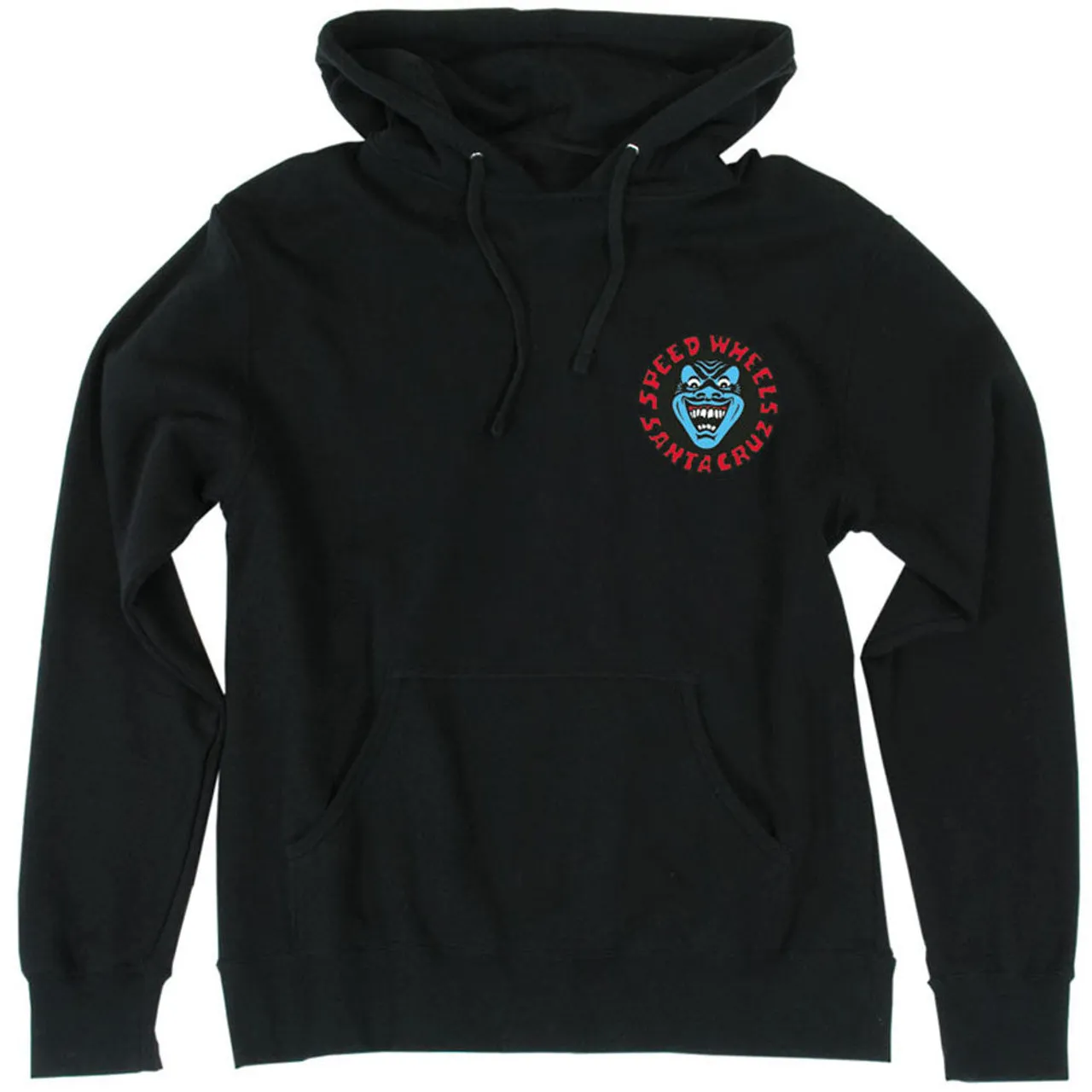 Santa Cruz Screaming Hand Pullover Hooded L/S Mens Sweatshirt - Black