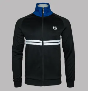 Sergio Tacchini Dallas Tracksuit Top Black/Surf The Web