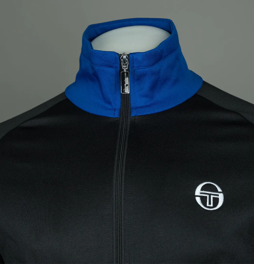 Sergio Tacchini Dallas Tracksuit Top Black/Surf The Web