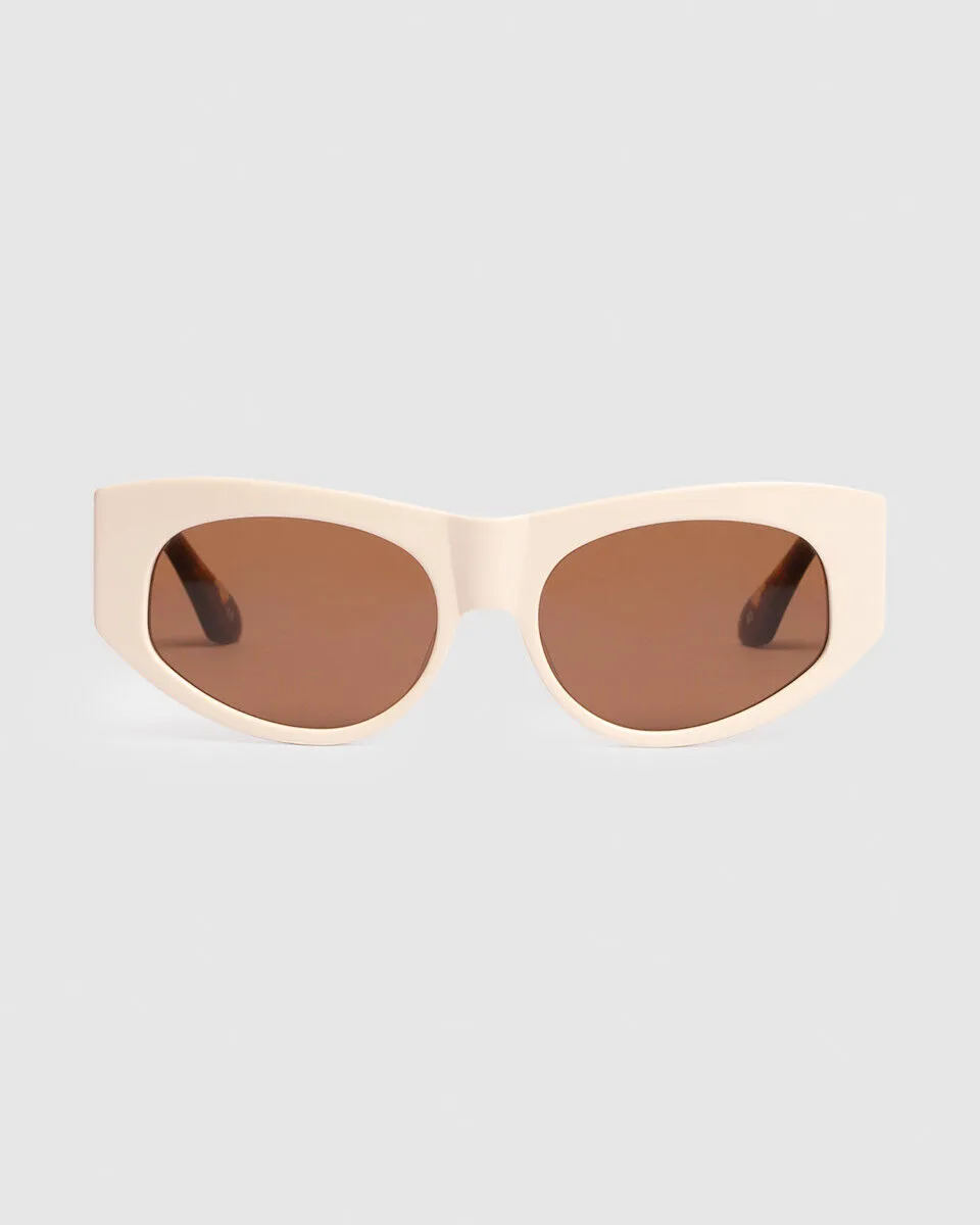 Shevoke Saint Sunglasses Creme