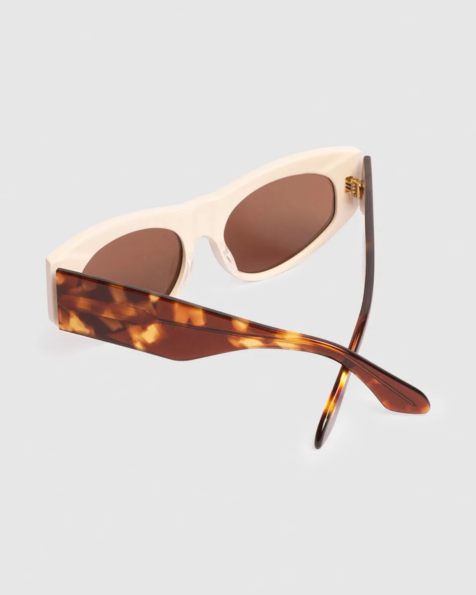 Shevoke Saint Sunglasses Creme