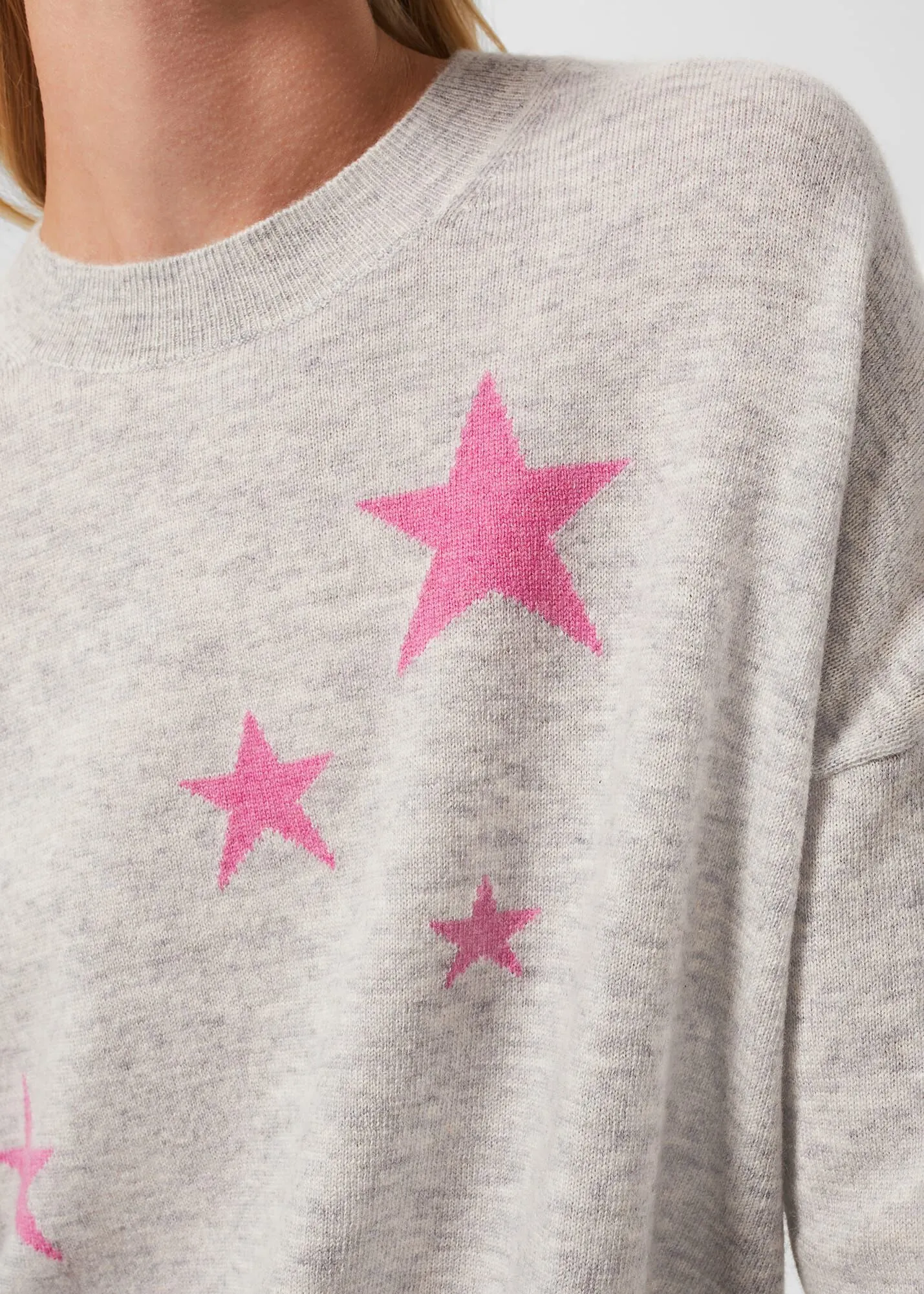 Simona Wool Cashmere Star Jumper 