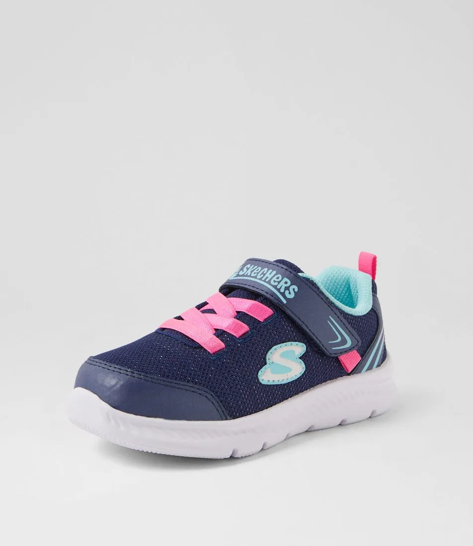 SKECHERS Comfy Flex 2 Pre Navy Fabric Sneakers