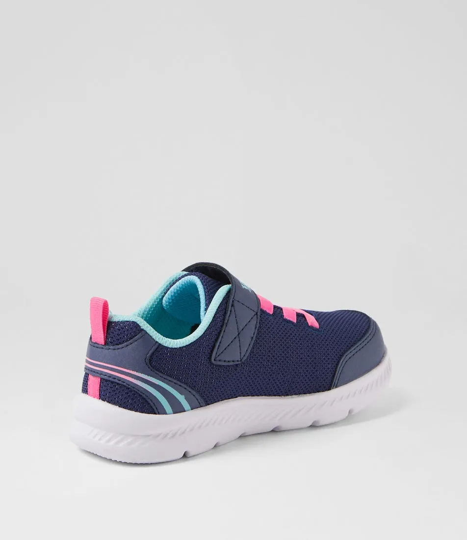 SKECHERS Comfy Flex 2 Pre Navy Fabric Sneakers