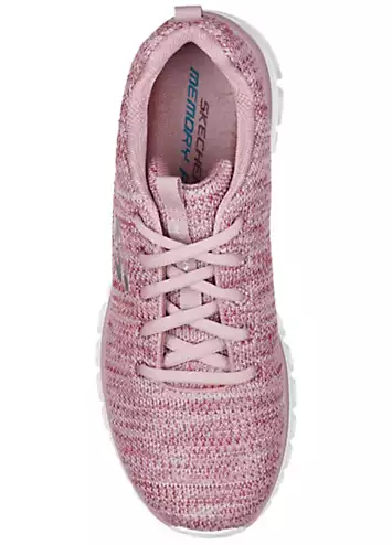 Skechers Ladies Purple Twisted Fortune Trainers | Grattan