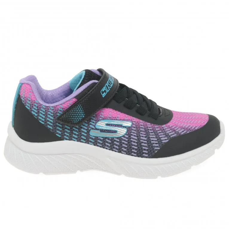 Skechers Microspec Disco Dreaming Girls Trainers