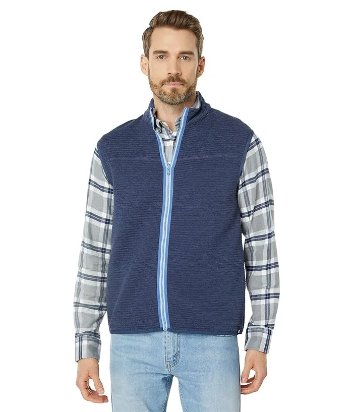 Southern Tide Ridgepoint Heather Reversible Vest Men's