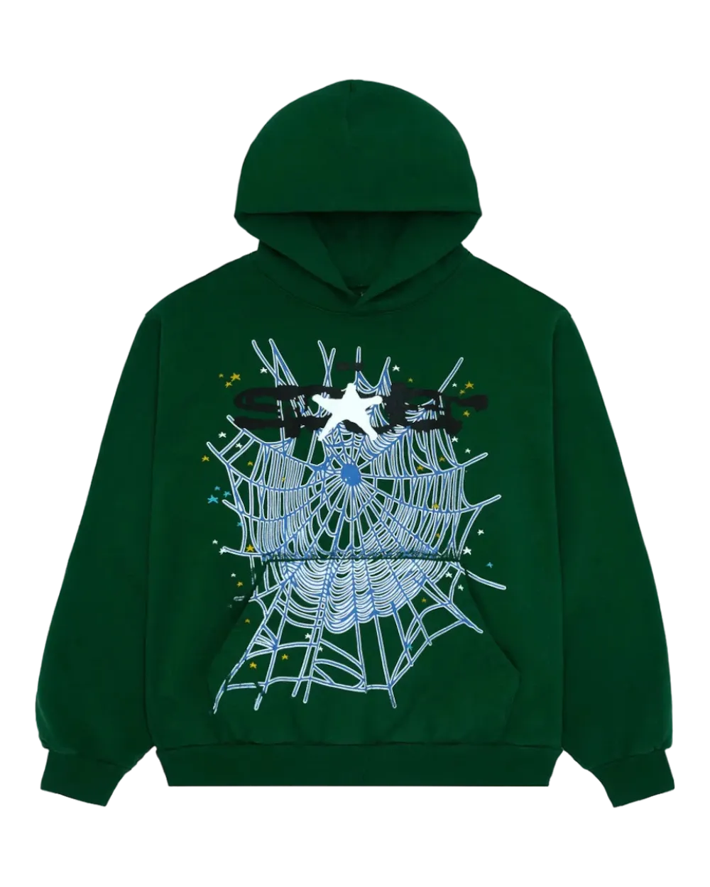 Sp5der Web Hoodie Hunter Green