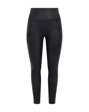 SPANX Faux Leather Fleece-Lined Leggings