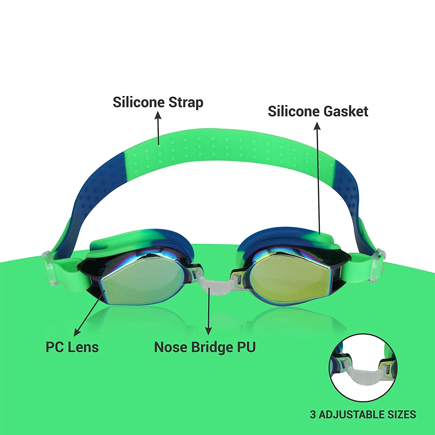 Splash Junior Swimming Goggles