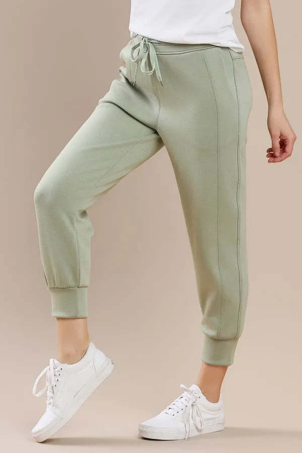 Sporty Cropped Joggers