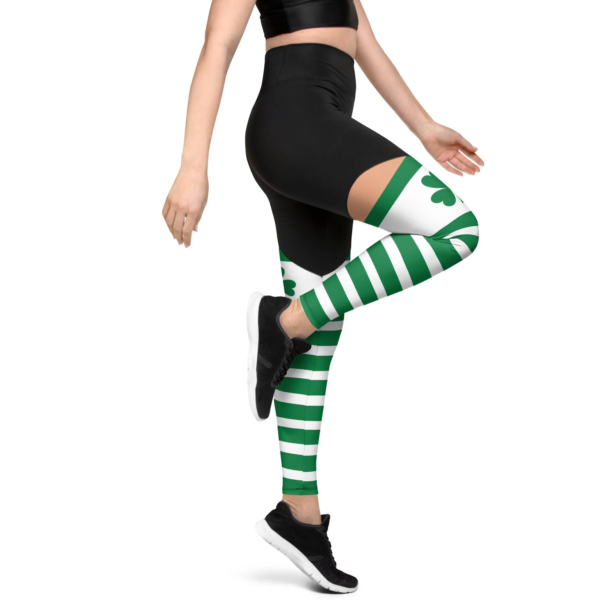 St. Patrick's Day Stockings Compression Leggings