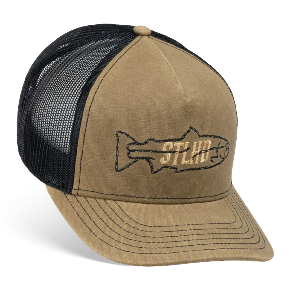 STLHD Rancher Waxed Canvas Trucker Hat