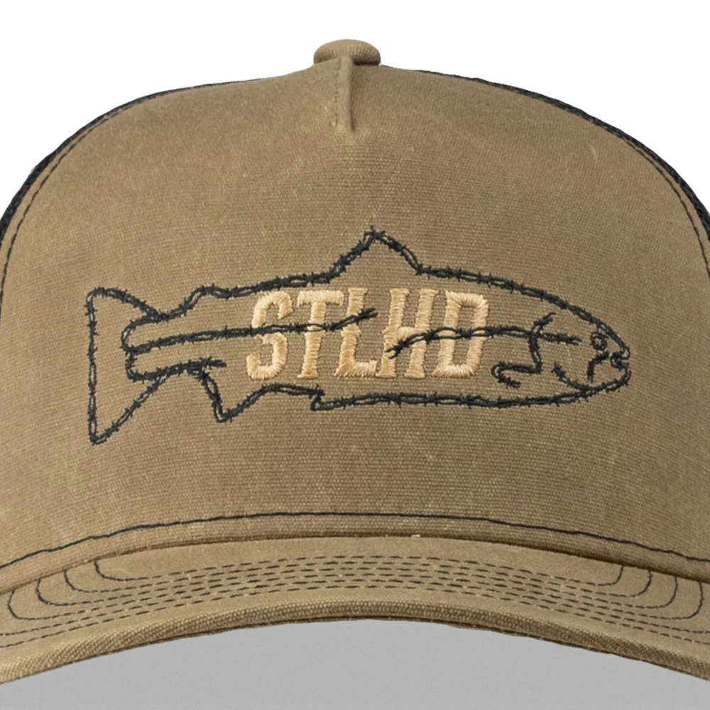 STLHD Rancher Waxed Canvas Trucker Hat