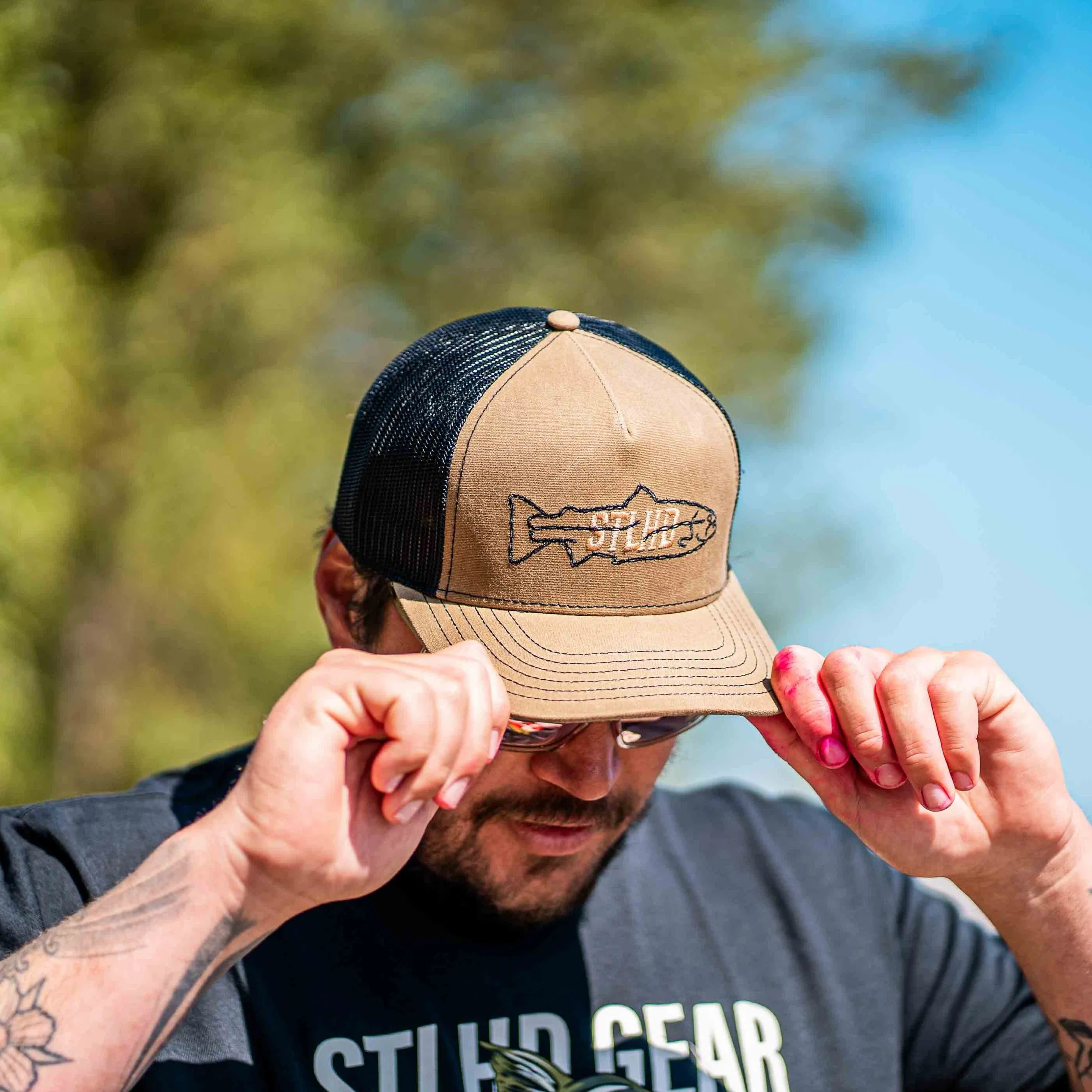 STLHD Rancher Waxed Canvas Trucker Hat