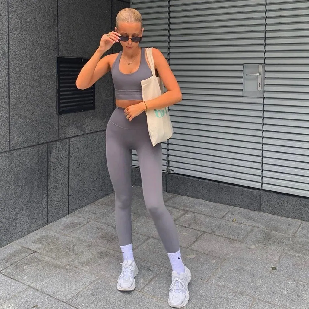 Stone Grey Boundless Leggings