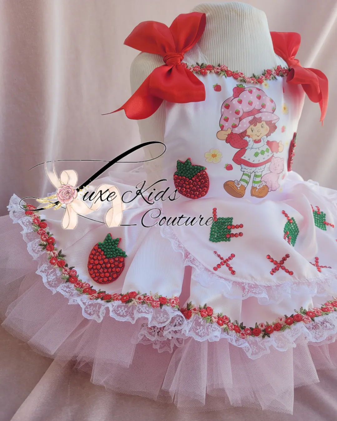 Strawberry Shortcake Couture Romper