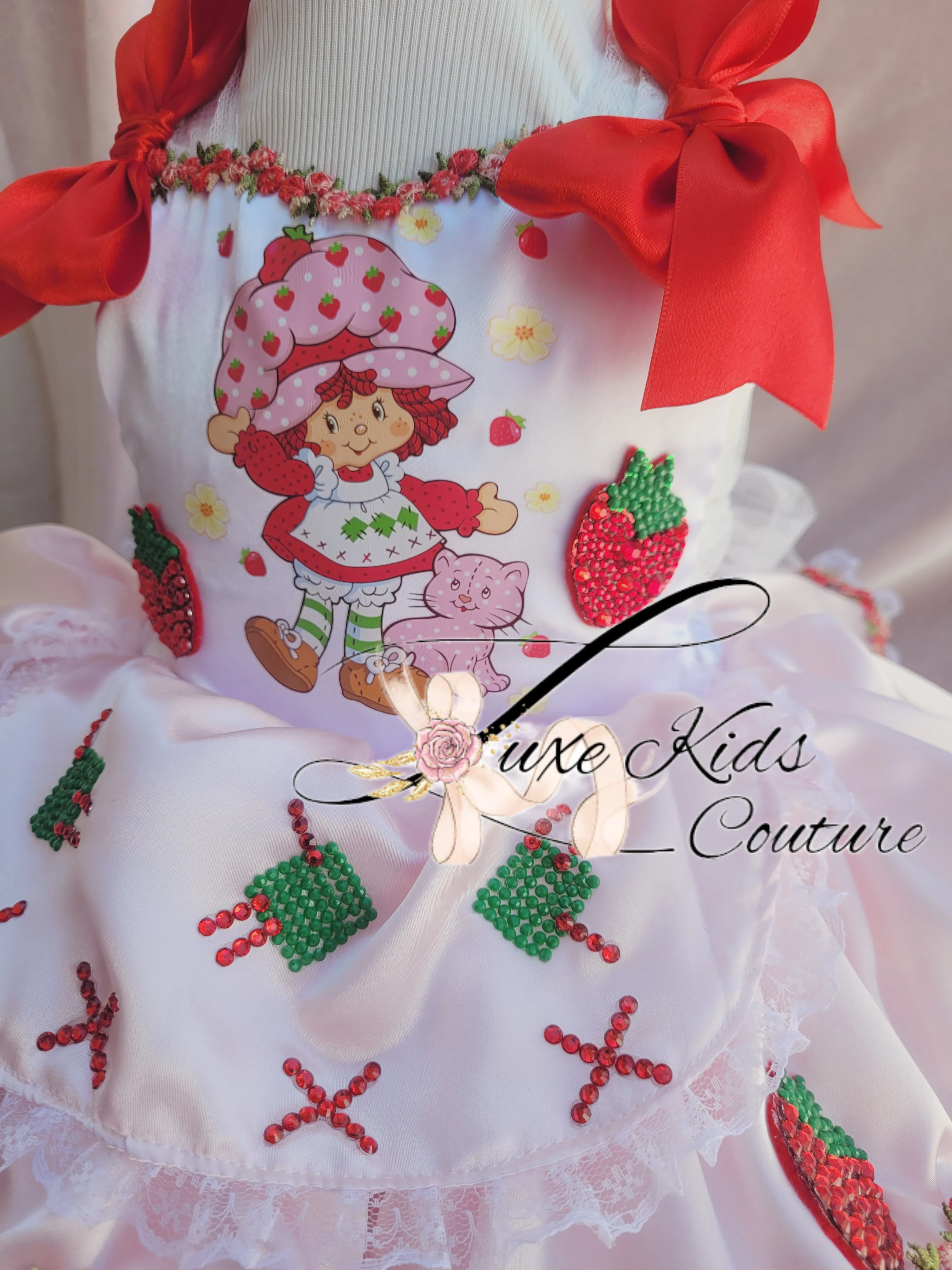 Strawberry Shortcake Couture Romper