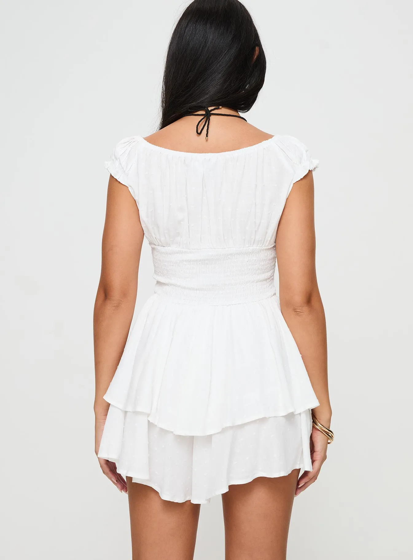 Sullivans Tie Up Romper White