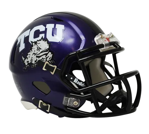 TCU Horned Frogs Riddell Speed Mini Helmet