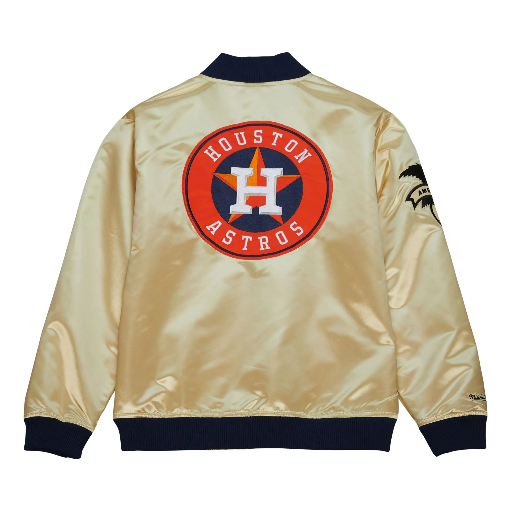 Team OG 2.0 Lightweight Satin Jacket Current Logo Houston Astros