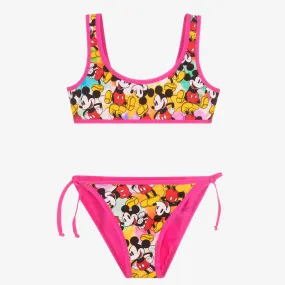 Teen Pink Mickey Mouse Bikini