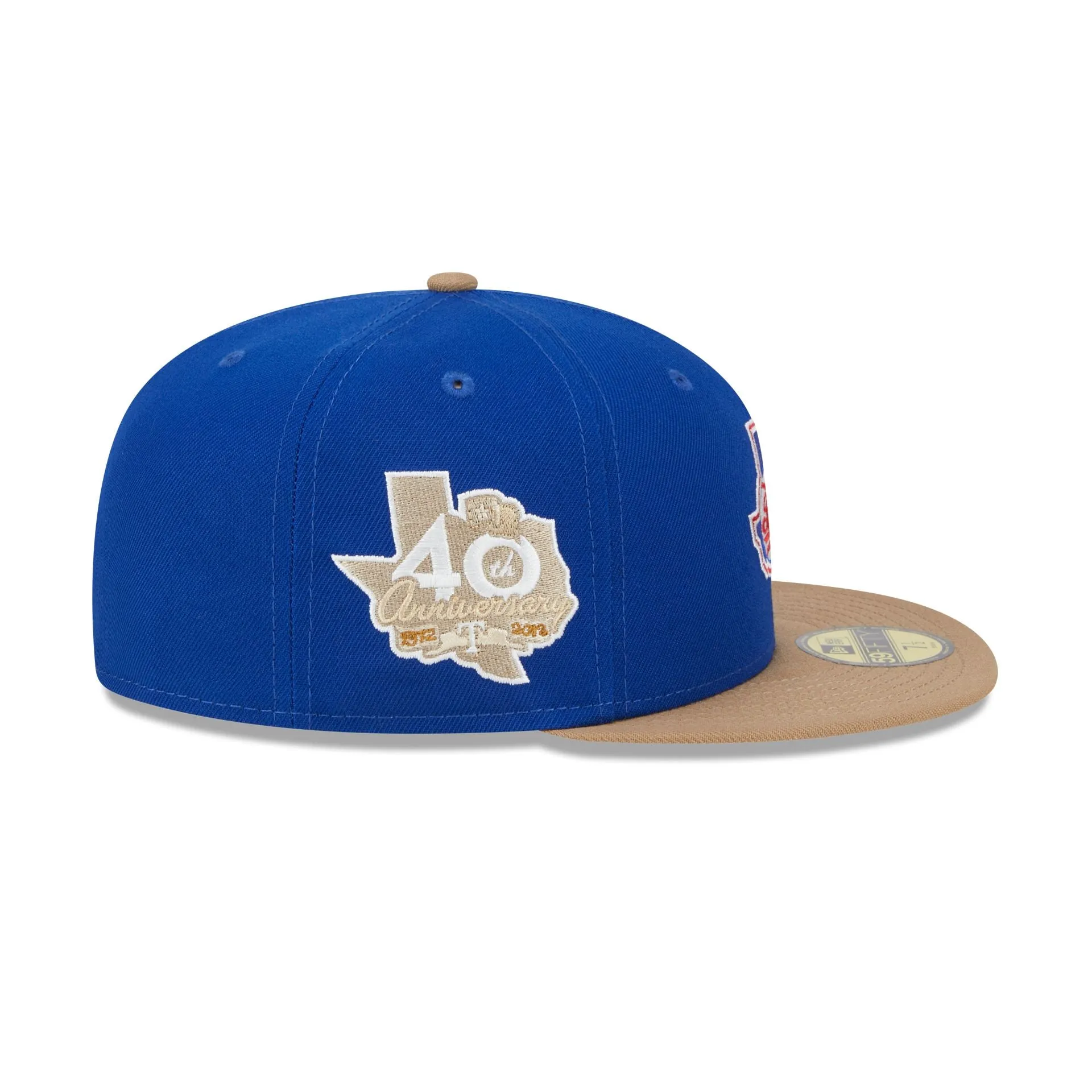 Texas Rangers Western Khaki 59FIFTY Fitted Hat