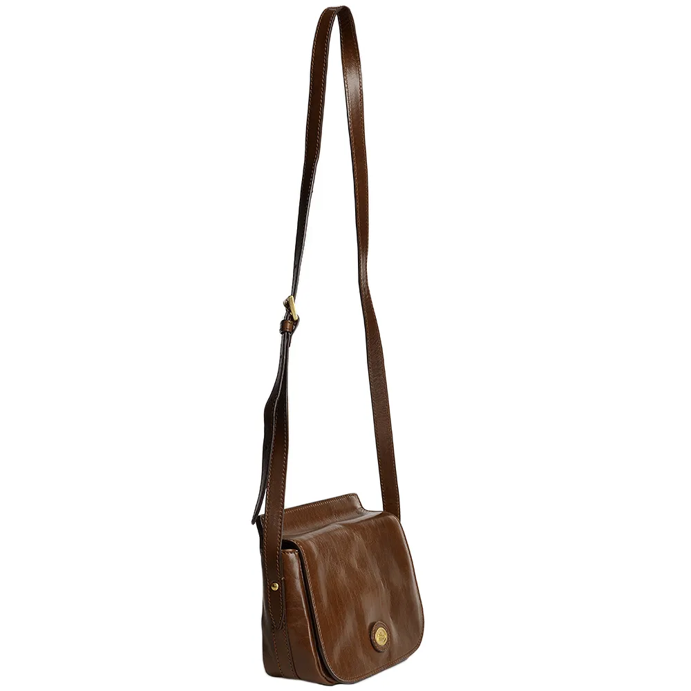 The Bridge Italian Mini Shoulder Bag  Brown  -  40906 01 14 NH