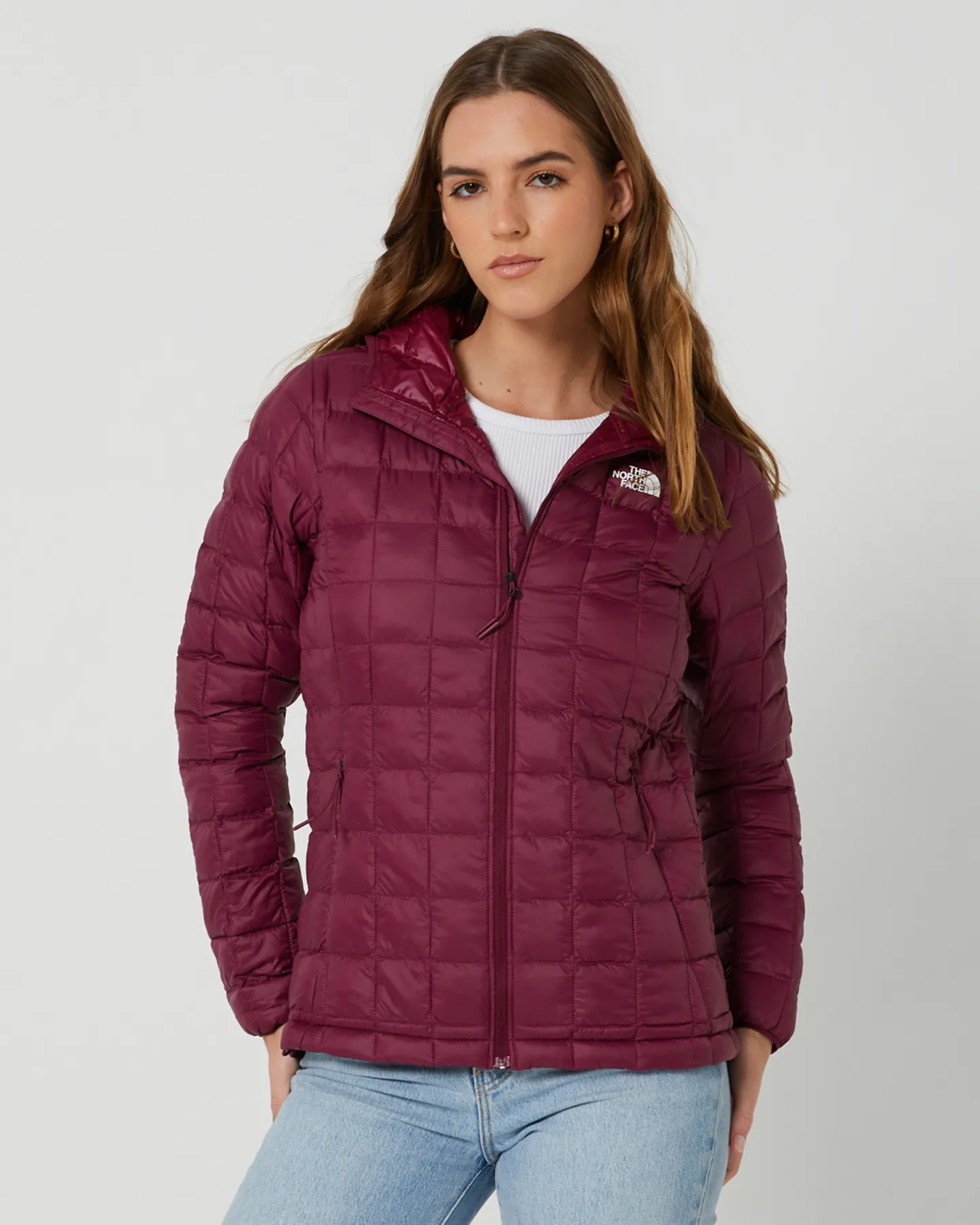 The North Face Womens Thermoball Eco Hoodie - Boysenberry | SurfStitch