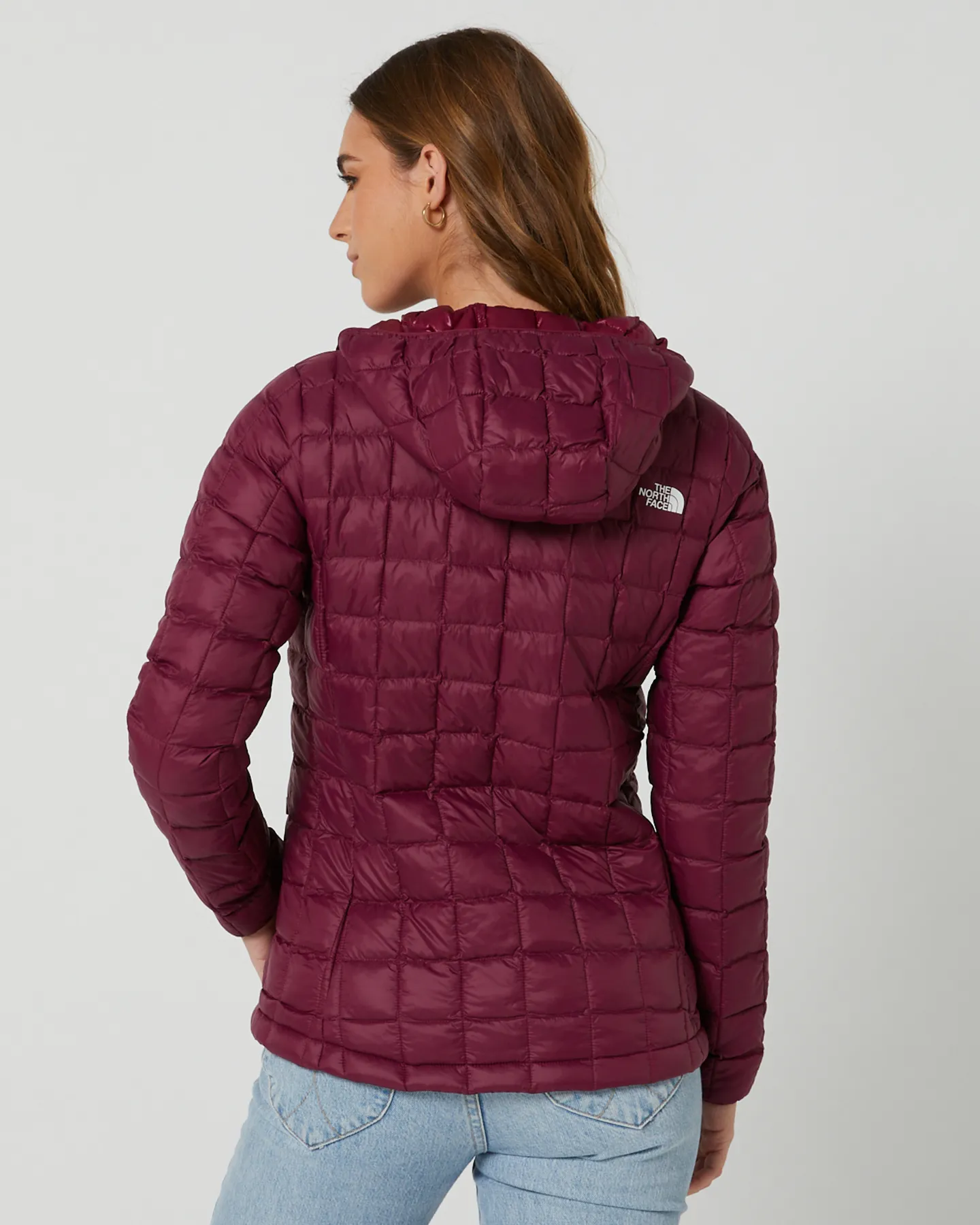 The North Face Womens Thermoball Eco Hoodie - Boysenberry | SurfStitch