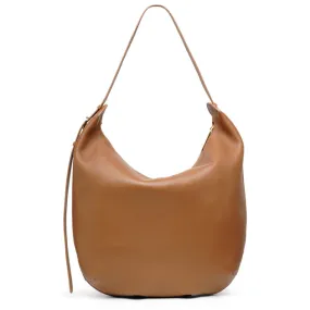 The Row N/S Allie brown leather bag