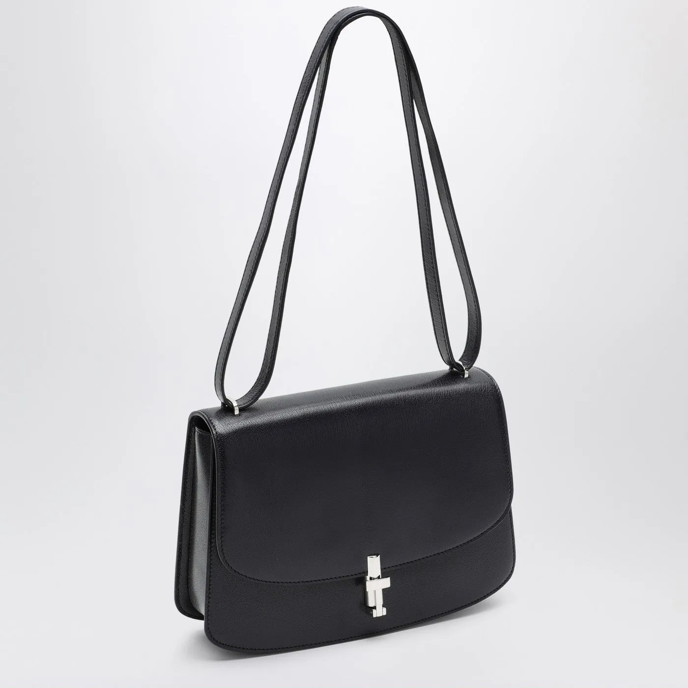 The Row    The Row Sofia 10 Navy Blue Leather Bag