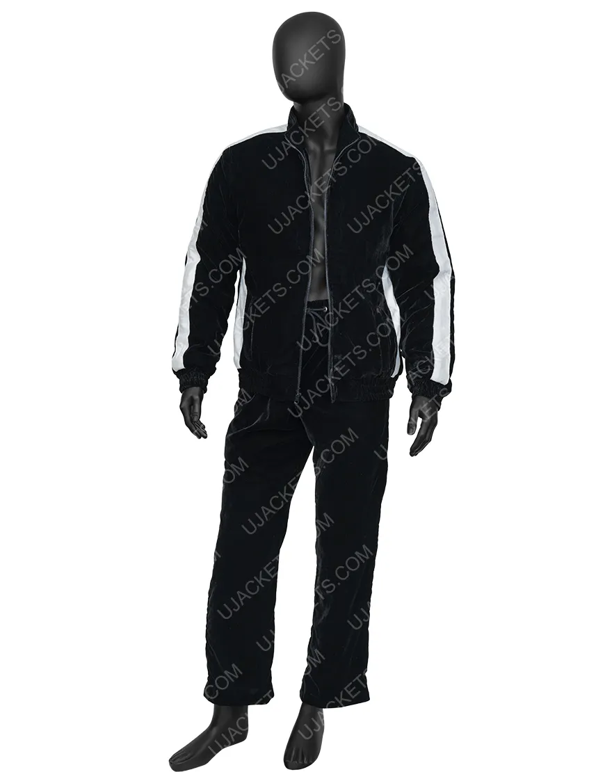 The Sopranos James Gandolfini Black Tracksuit | Tony Soprano Tacksuit