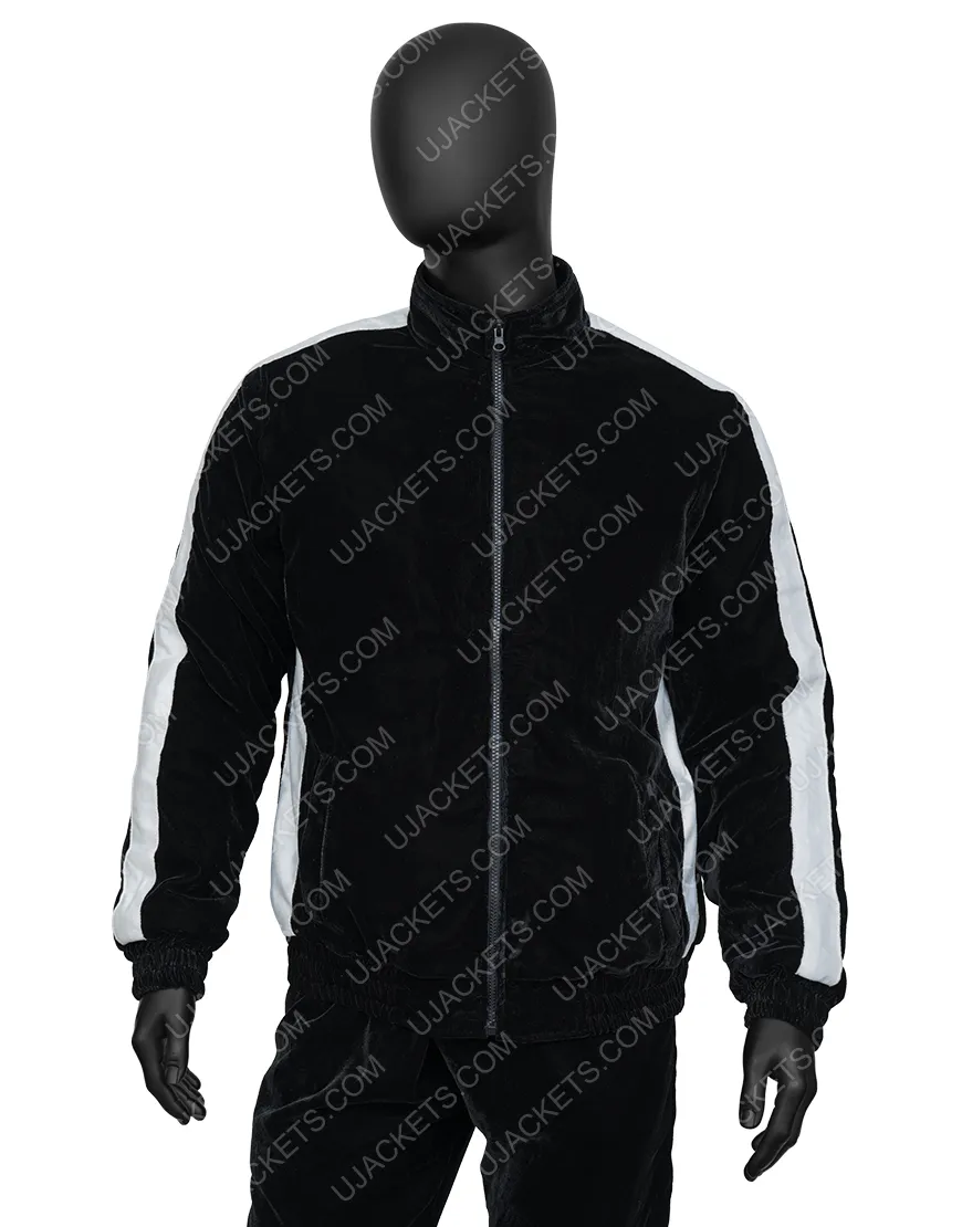 The Sopranos James Gandolfini Black Tracksuit | Tony Soprano Tacksuit