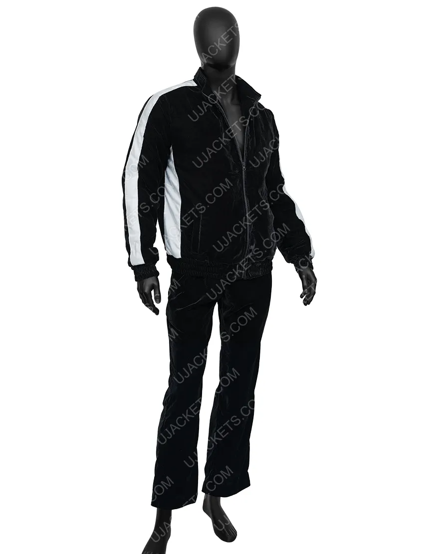 The Sopranos James Gandolfini Black Tracksuit | Tony Soprano Tacksuit