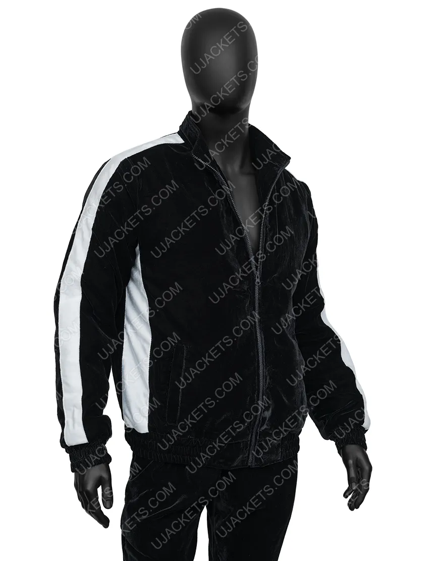 The Sopranos James Gandolfini Black Tracksuit | Tony Soprano Tacksuit