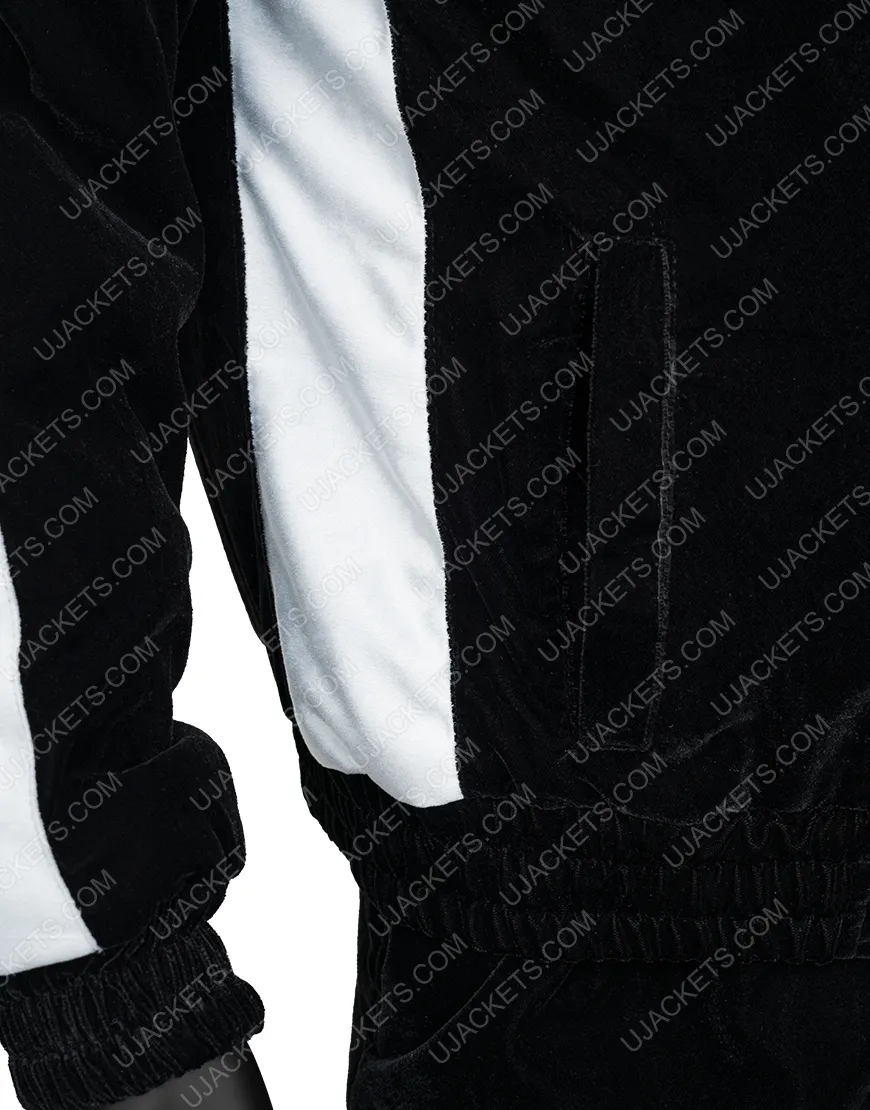 The Sopranos James Gandolfini Black Tracksuit | Tony Soprano Tacksuit