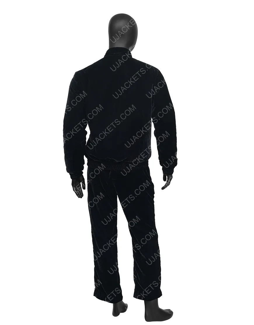 The Sopranos James Gandolfini Black Tracksuit | Tony Soprano Tacksuit