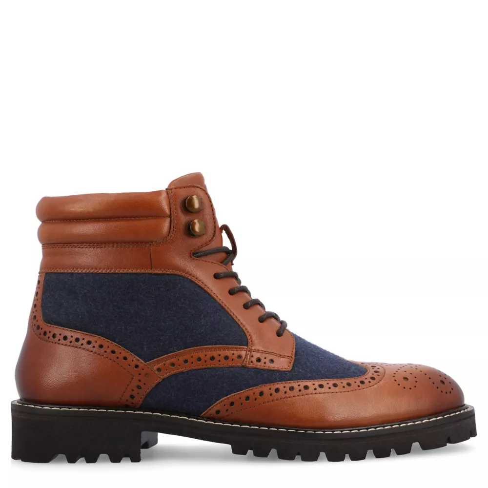 THOMAS & VINE  MENS GRAHAM LACE-UP BOOT